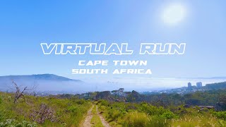 Virtual Run Table Mountain Jeep Track Loop Cape Town  Treadmill Running Scenery [upl. by Adnarrim]