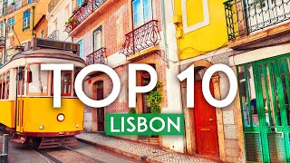 TOP 10 Things to do in LISBON  2023 Lisboa Travel Guide [upl. by Katusha]