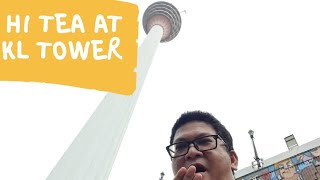 Kuala Lumpur KL Tower Hi Tea  Atmosphere 360 revolving restaurant  Vlog 214 [upl. by Suanne867]