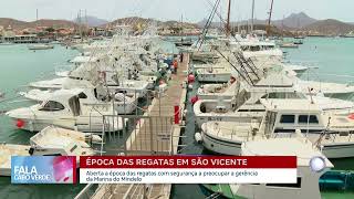 Aberta época das regatas em São Vicente  Fala Cabo Verde [upl. by Dinnage516]