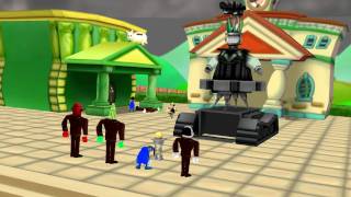 Toontown CEO amp Bossbot Cogs VS Goofy amp a Toon [upl. by Atterys506]