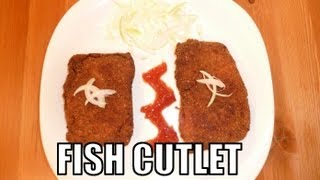 FISH CUTLET  A Delicious Appetizer [upl. by Enaj]