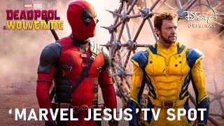 Deadpool And Wolverine  New TV Spot  quotMarvel Jesusquot  deadpool 3 trailer [upl. by Aliab]