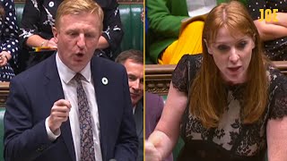 HIGHLIGHTS Angela Rayner goes headtohead with Oliver Dowden at PMQs [upl. by Larine]