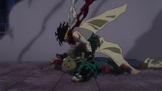 Endeavor saves Pro Heroes from Nomu Stain kills Nomu and saves Midoriya [upl. by Chew]