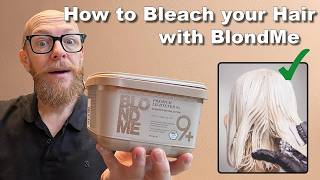 How to Bleach your Hair with Blond Me at Home [upl. by Bauske182]