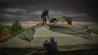 The roof blew off emergency storm repairs [upl. by Haag]