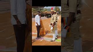 brothers passing out parade infront of mother father police nizamabad ctc telangana india [upl. by Oletta]