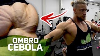 OMBRO CEBOLA  TREINO DE DELTOIDES COM FILIPE MARINS [upl. by Ahsiam]