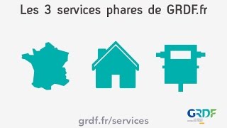 Les 3 services phares en ligne de GRDFfr [upl. by Ozzy957]