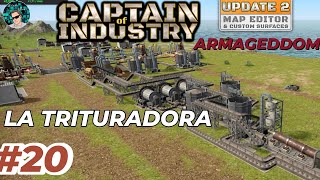 LAS HORMIGONERAS Y LOS DESASTRES 20  CAPTAIN OF INDUSTRY  UPDATE 2  GAMEPLAY  ESPAÑOL [upl. by Tracee550]