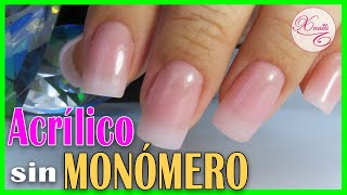 😱 NO más OLORES Uñas Acrílicas SIN MONOMERO 💜 con y sin LÁMPARA Te encantarán 💅 DIPPING NAILS [upl. by Cogn903]