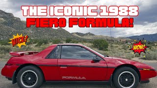 Pontiac Fiero Formula A Rare Gem [upl. by Enaoj388]