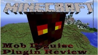 Minecraft Mob Disguise Plugin Review [upl. by Atiuqet18]