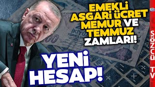 Asgari Ücrete Ara Zam Temmuz Memur ve Emekli Maaşına Zam  Uzman Ekonomist Hesapladı [upl. by Vernier775]