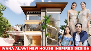 IVANA ALAWI NEW HOUSE INSPIRED DESIGN WITH SWIMMING POOL ARKIPEACE [upl. by Bekha46]