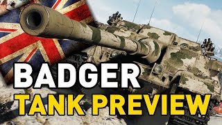 World of Tanks  FV217 Badger  Tank Preview [upl. by Jadwiga343]