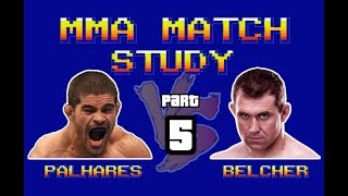 MMA Match Study Alan Belcher vs Rousimar “Toquinho” Palhares  Part 5 [upl. by Schwenk]