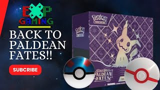 Pokemon Unboxing Back to Paldean Fates [upl. by Kaya]