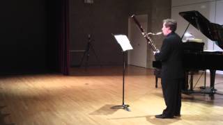 Tansman Suite for bassoon and piano first movement [upl. by Nur]