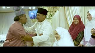 Syahid and Qistina  A Malay Wedding Highlights [upl. by Nerland]