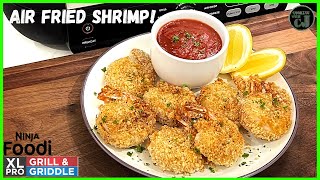 CRISPIEST AIR FRIED SHRIMP YOULL EVER TRY [upl. by Latsyc819]