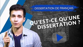 Quest ce quune dissertation [upl. by Hannahsohs]