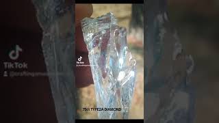 75ct Raw Type2A Diamond Forsale The STALAGMITE Diamond [upl. by Molahs151]