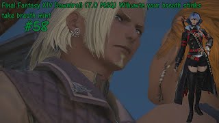 Final Fantasy XIV Dawntrail 70 MSQ Wihuwte your breath stinks take breath mint 58 [upl. by Cherin638]