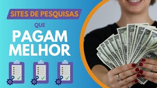 Você Não Vai Acreditar nos Sites de Pesquisas Remuneradas que Eu Encontrei e que realmente pagam [upl. by Epolulot]