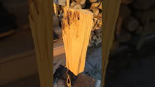 Diy Kindling cracker woodsplitter wood diy [upl. by Asirap]