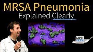 MRSA Pneumonia Explained Clearly by MedCramcom  Part 1 [upl. by Roger232]