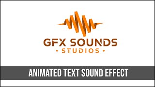 Animated Text Sound Effect [upl. by Nirag]