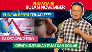 Resesi akan terjadi lagi  Ps Daud Tony [upl. by Vivian]