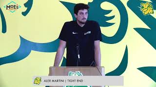 MSSU Football Press Conference 110424 [upl. by Rramo]