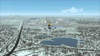 Landing Fail DC10 Traffic Runway [upl. by Ronel681]