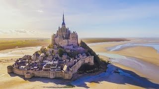 Exploring Incredible ISLAND MONASTERY Mont SaintMichel France [upl. by Brest783]