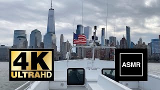 PAULUS HOOK TO BROOKFIELD PLACE FERRY NEW YORK  Day 34 State of Emergency  4K WALKASMR [upl. by Elana]