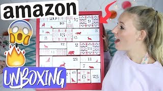 AMAZON FOOD ÜBERRASCHUNGSKALENDER Was steckt drin [upl. by Nauqyaj]