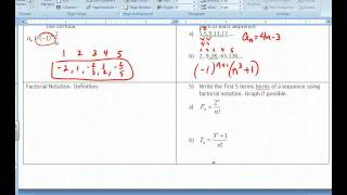 PreCalc Section 91 Intro to Sequences and Series [upl. by Kaufman559]