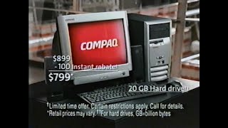 Compaq Computer ad shown in 2002 [upl. by Fakieh793]