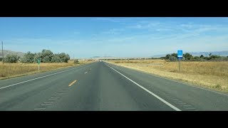 Driving on Hwy 287 North of Townsend Montana [upl. by Vihs]