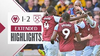 Extended Highlights  Late WardProwse Winner Gives Hammers Crucial Victory  Wolves 12 West Ham [upl. by Anek758]