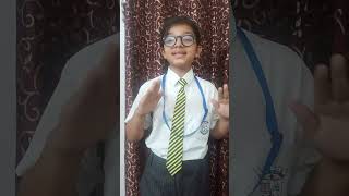 Aarohi bansal 5th B poetry festival 2024 MONTFORT SCHOOL [upl. by Annoved]