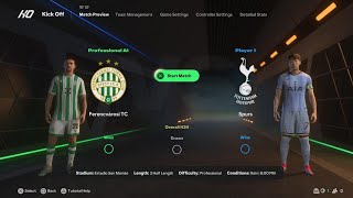 Ferencvaros vs Tottenham⚽Europa League  2024 2025⚽My Predictions🙏✌️Subscribe ✌️🙏 [upl. by Ebby769]