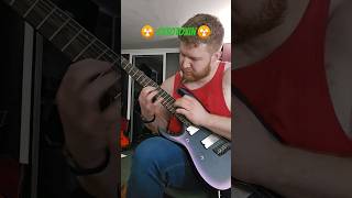 Cytotoxin  Radiatus Generis Intro  Practice Day 2 100 Speed shorts guitar metal [upl. by Floeter]