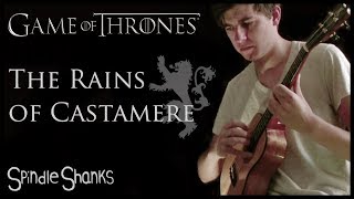 GAME OF THRONES The Rains of Castamere  Ramin Djawadi Ukulele Cover [upl. by Odnamla]