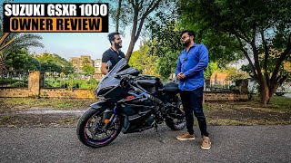 Suzuki GSXR 1000 Owner Review  Features Pros amp Cons Price [upl. by Danielson]