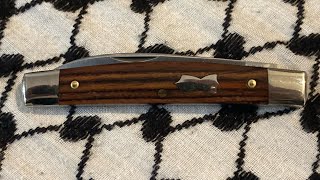 GEC 13 Tidioute Cutlery Whip Cocobolo Wood Satin 3quot 130124 Great Eastern Cutlery Pocke5t Knife [upl. by Santoro]