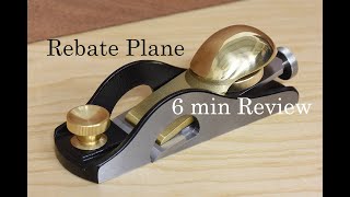 Quansheng Low Angle Rebate Block Plane Review [upl. by Elspeth]